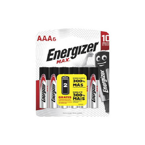 Pila AAA blister 6un alcalina